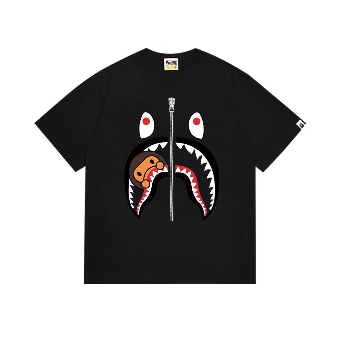 BAPE Shark Face Graphic T-Shirt — front