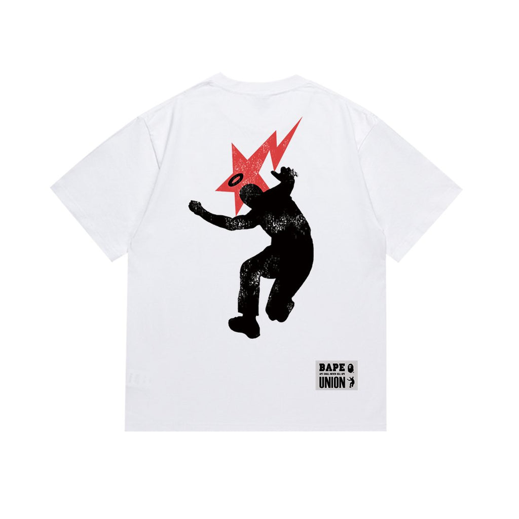 BAPE Front and Back Graphic T-Shirt — back