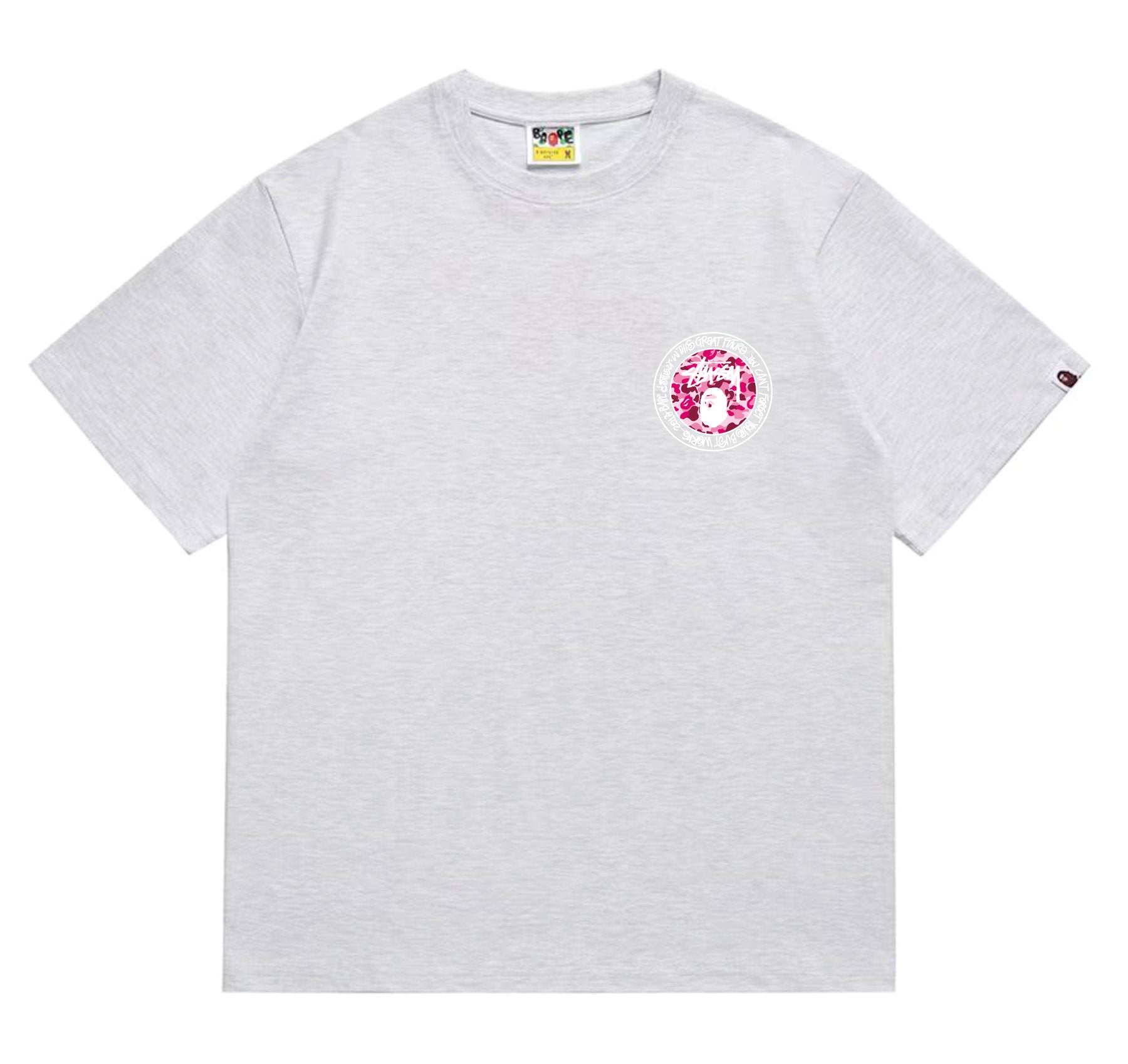 BAPE Light Circular Graphic Short-Sleeve T-Shirt — front