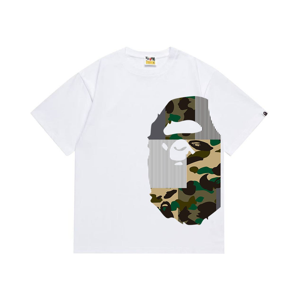 BAPE Camo Ape Face Graphic Short-Sleeve T-Shirt — hero