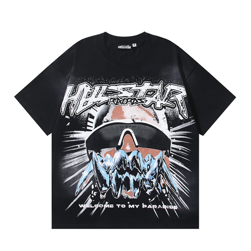 Hellstar Mountain Flame Graphic T-Shirt — hero