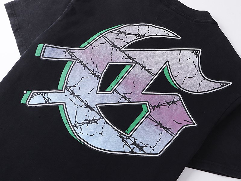 Godspeed Skull & Axe Graphic T-Shirt — detail