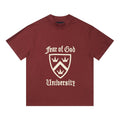 ESSENTIALS University Crest Graphic T-Shirt — front