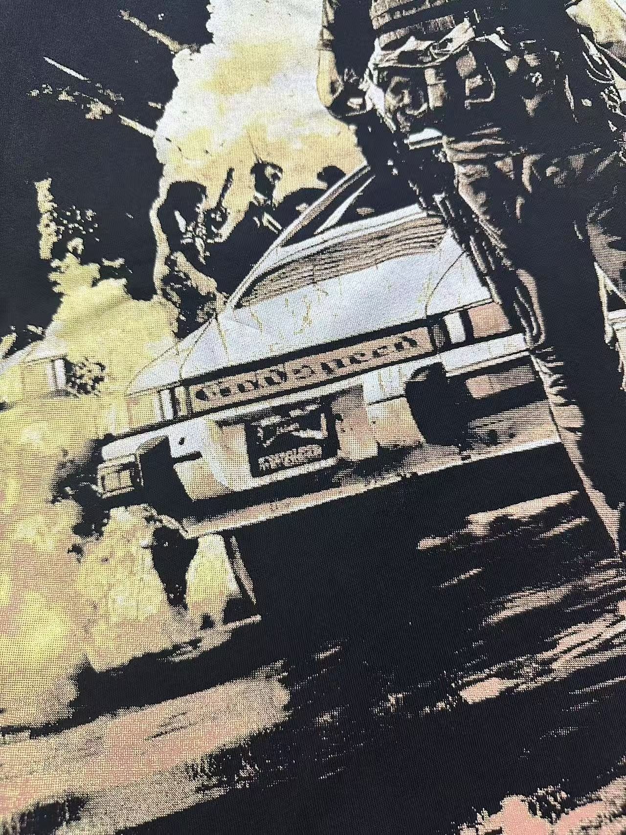 Godspeed Washed Rock Graphic T-Shirt — detail