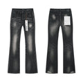 Purple Brand Studded Side-Trim Washed Jeans — hero