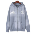 Hellstar Washed Splatter Zip Hoodie — hero