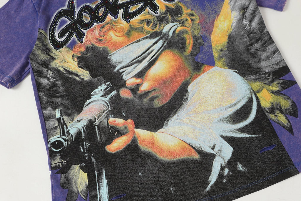 Godspeed Manifested Dreams Angel Graphic T-Shirt — detail