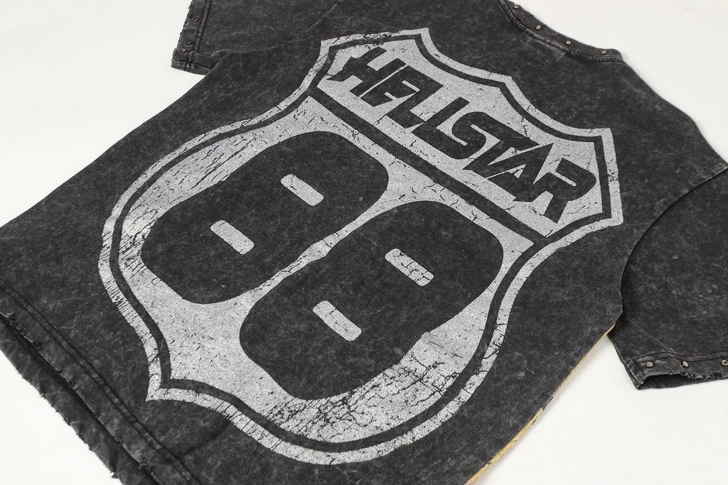 Hellstar Sports 88 Washed Graphic T-Shirt — detail