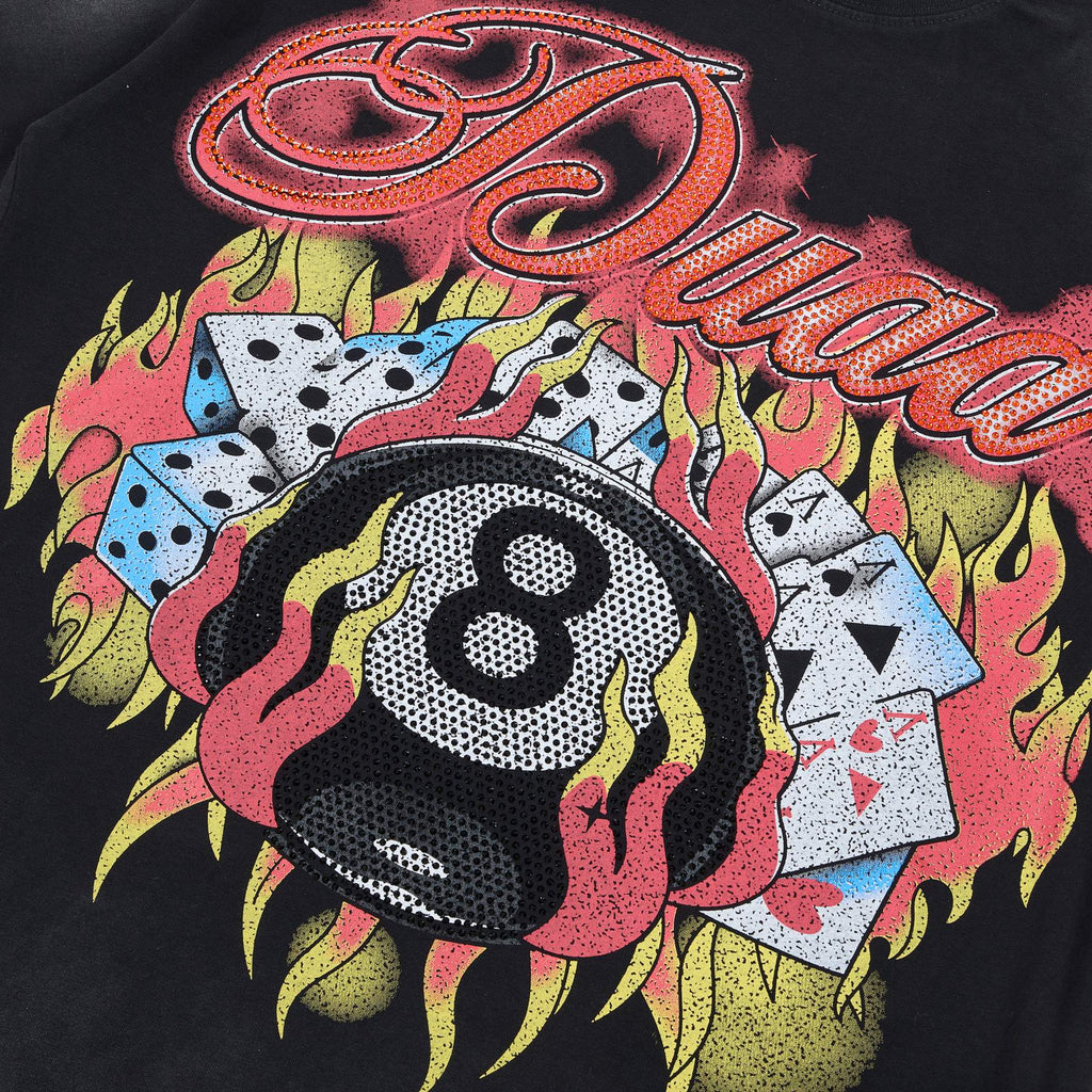 Rough Play DUAA Risk Graphic T-Shirt — detail