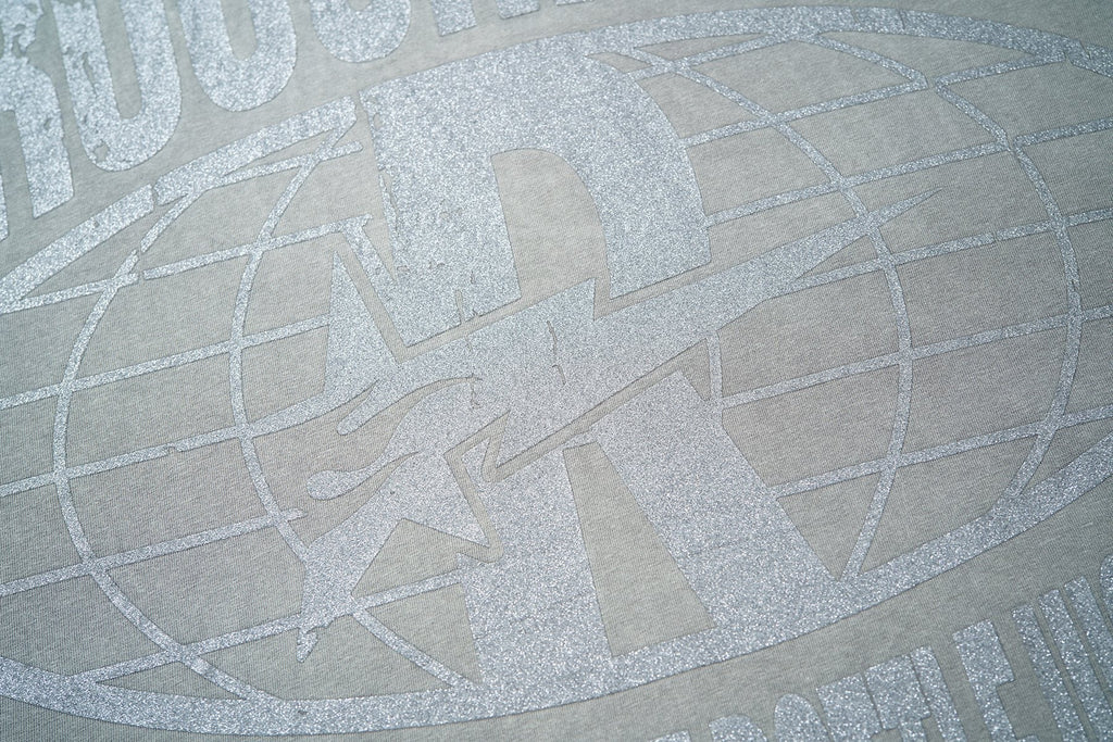Rough Play Back 2 The Future Skull Graphic T-Shirt — detail