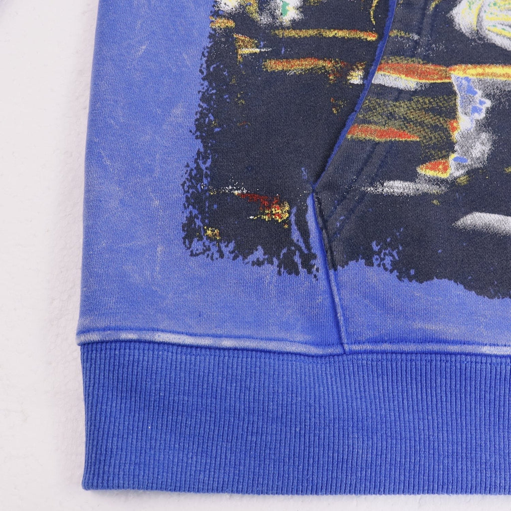 Godspeed Guitar Skeleton Cowboy Graphic Hoodie — detail