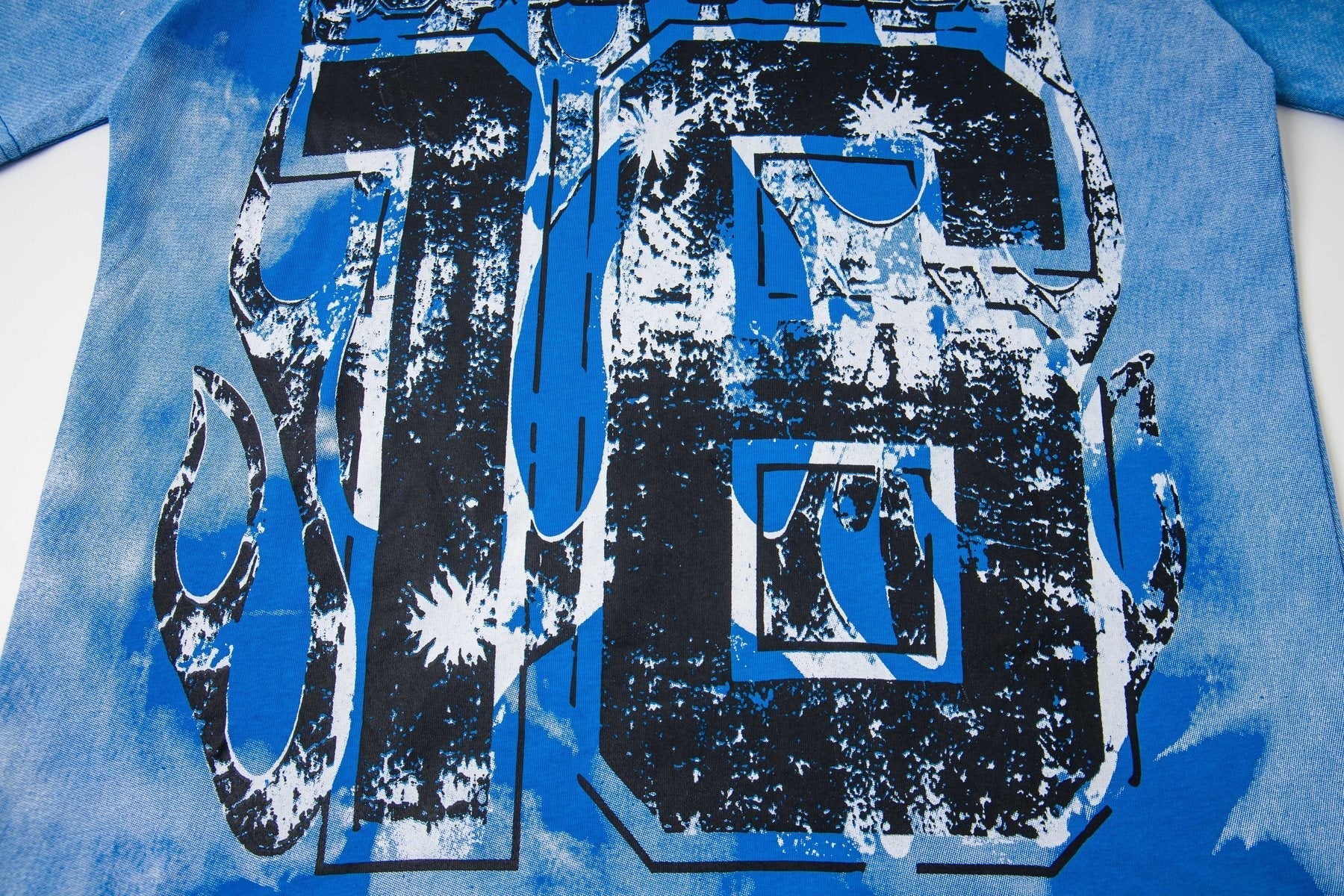 THAT'S A AWFUL LOT OF COUGH SYRUP Tie-Dye Graphic T-Shirt — detail