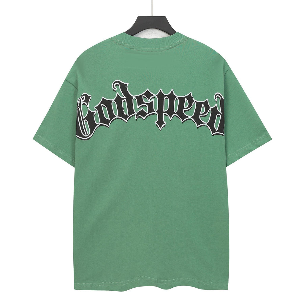Godspeed Motorcycle Graphic T-Shirt — back