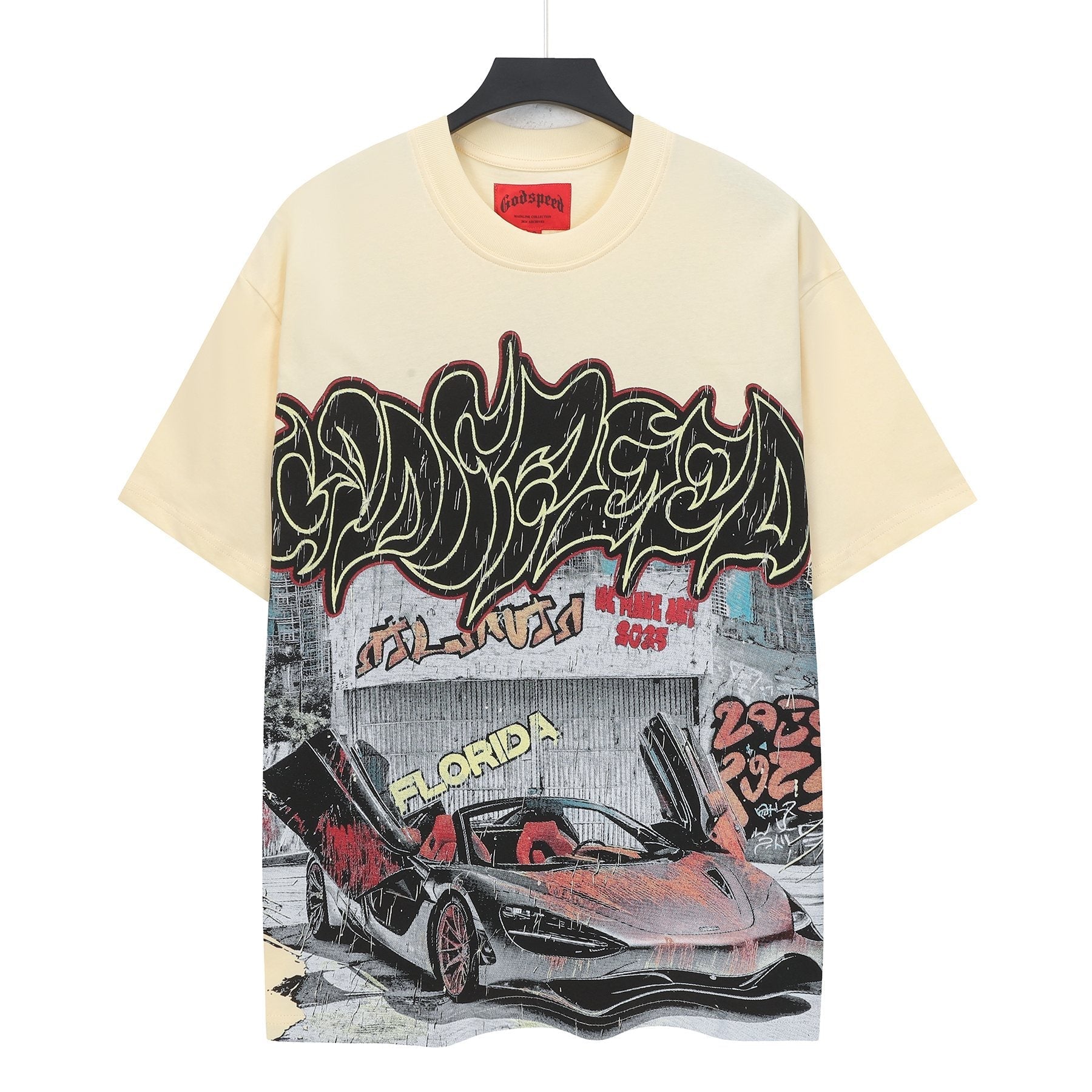 Godspeed Out of Many One Car Graphic T-Shirt — hero