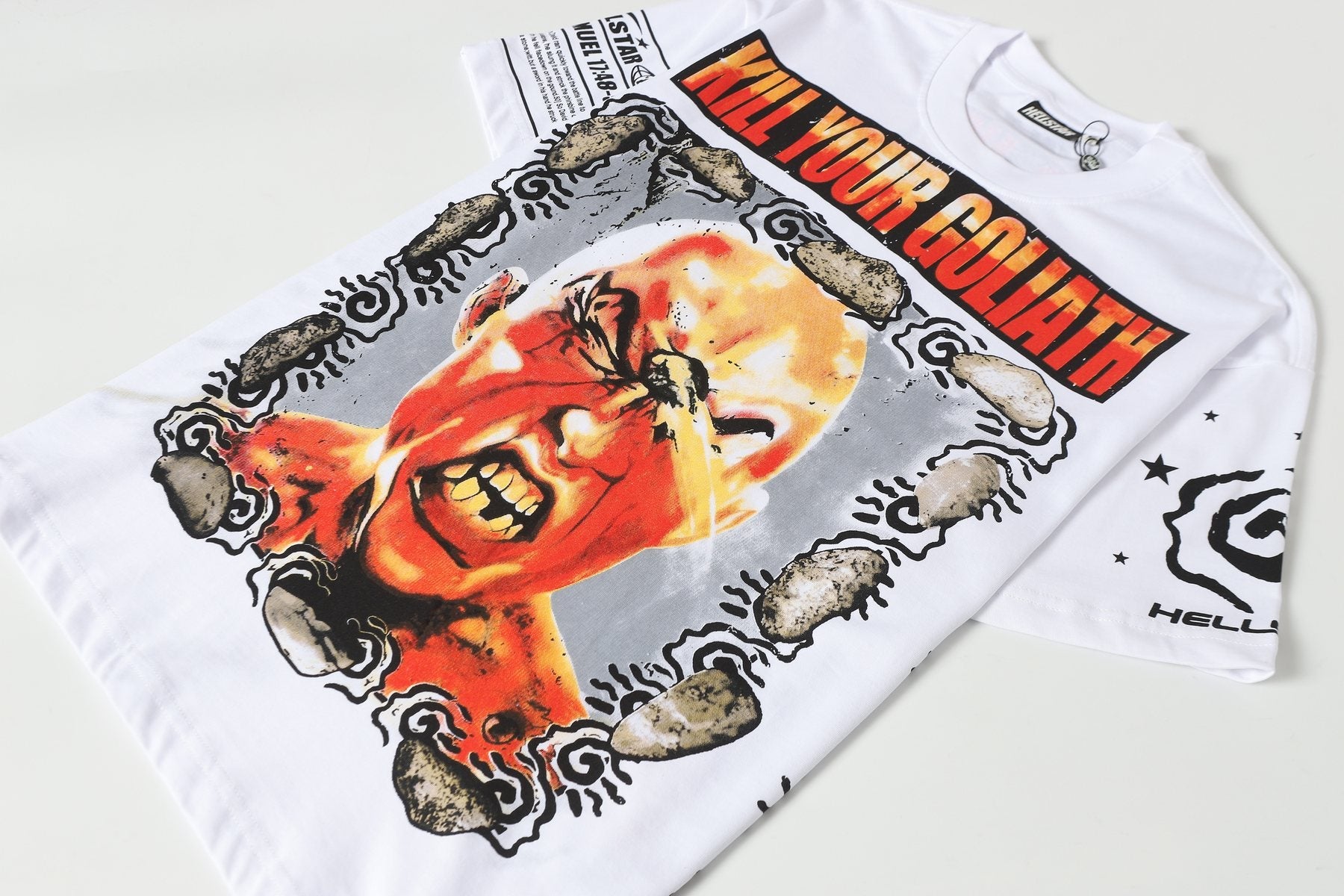 Hellstar Kill Your Goliath Graphic T-Shirt — detail