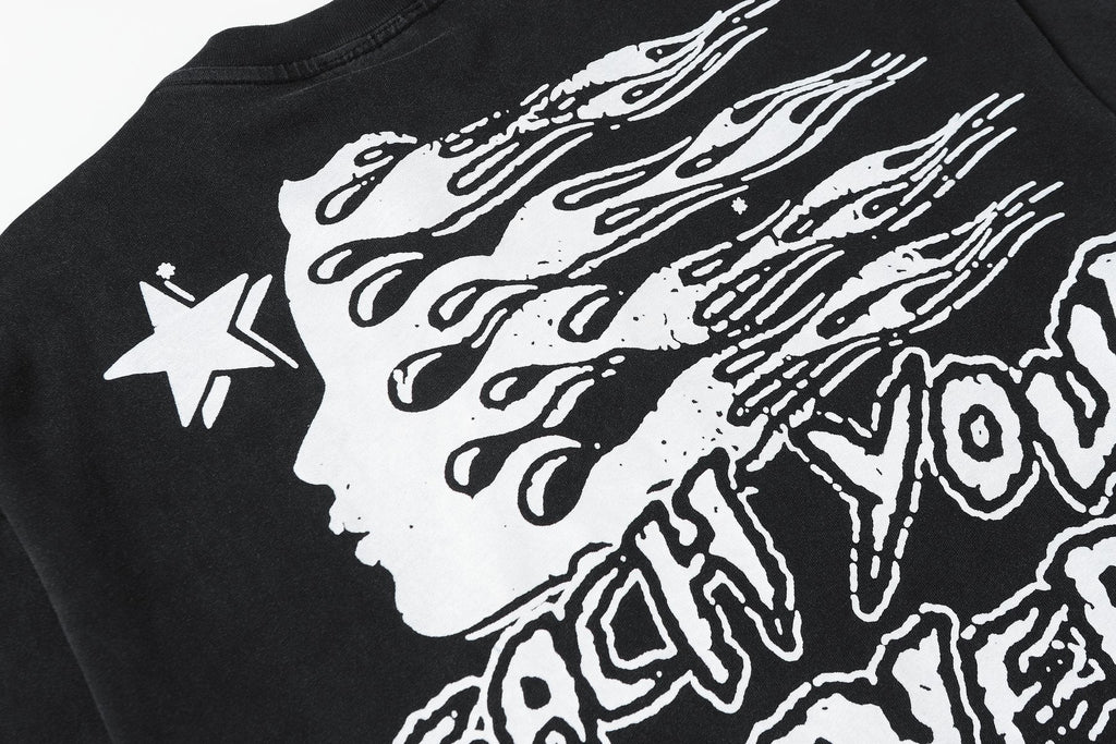 Hellstar Skeleton Graphic T-Shirt — detail