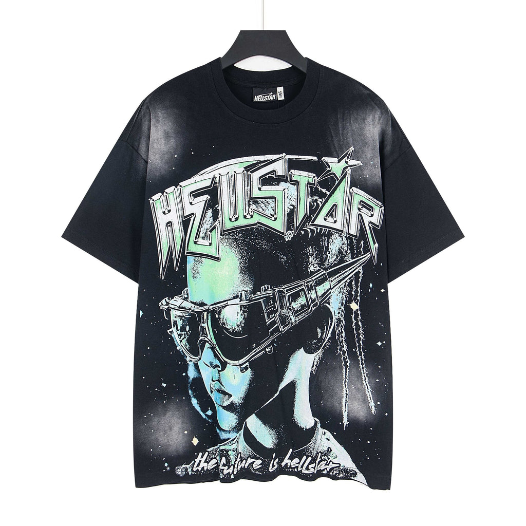 Hellstar Distressed Front & Back Graphic T-Shirt — hero