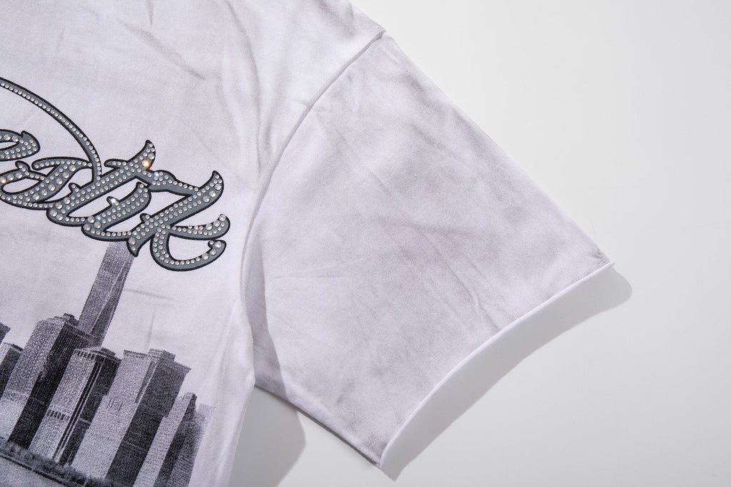 MAJESTIK Tour-Style Back Print T-Shirt — detail