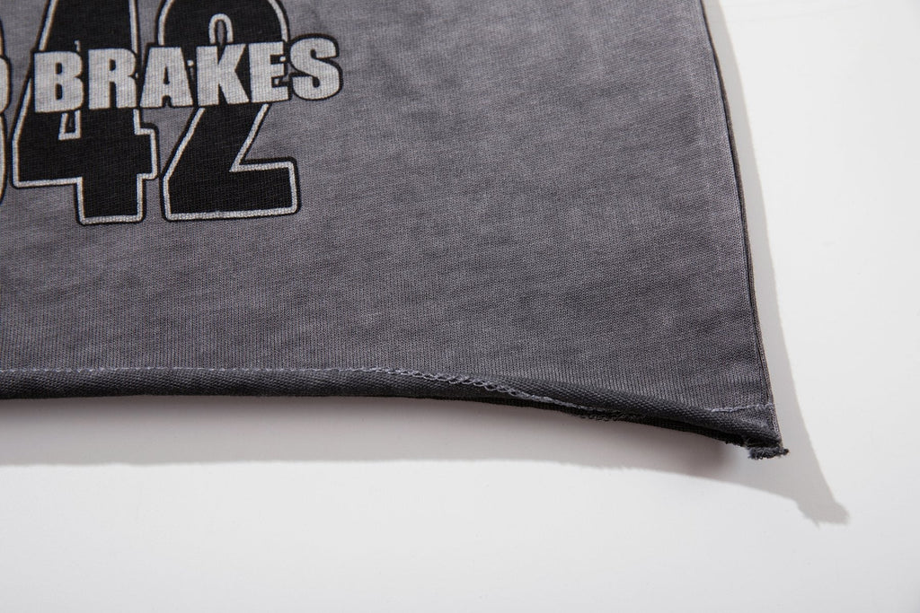 MAJESTIK Winged Cross Graphic T-Shirt — detail