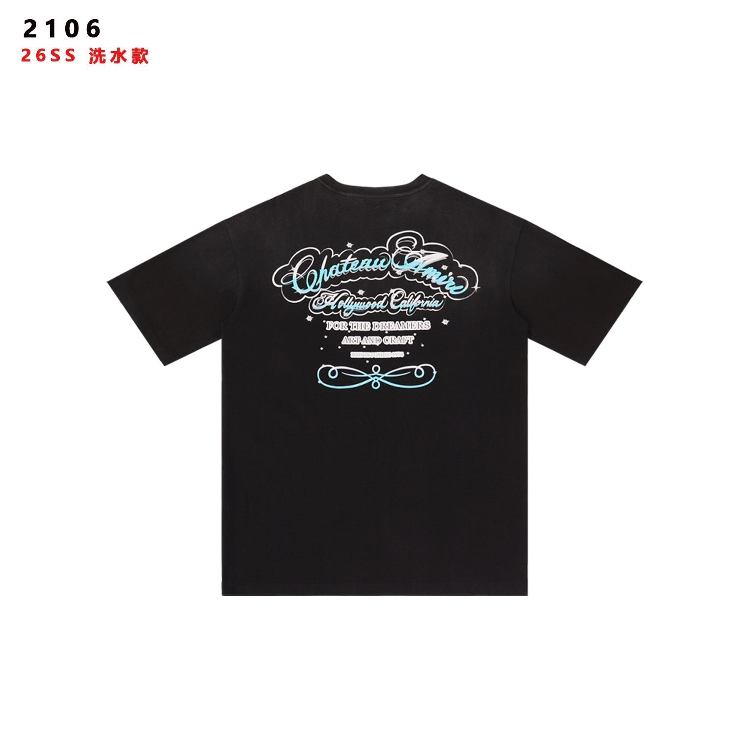 AMIRI Chateau Graphic T-Shirt — back