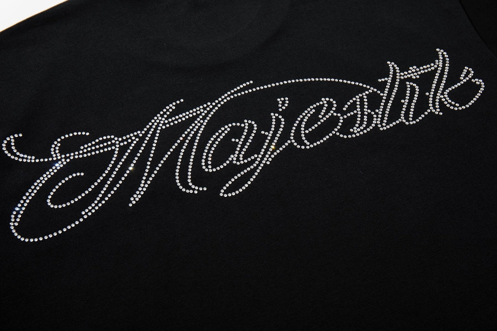 MAJESTIK Color Artwork Graphic T-Shirt — detail
