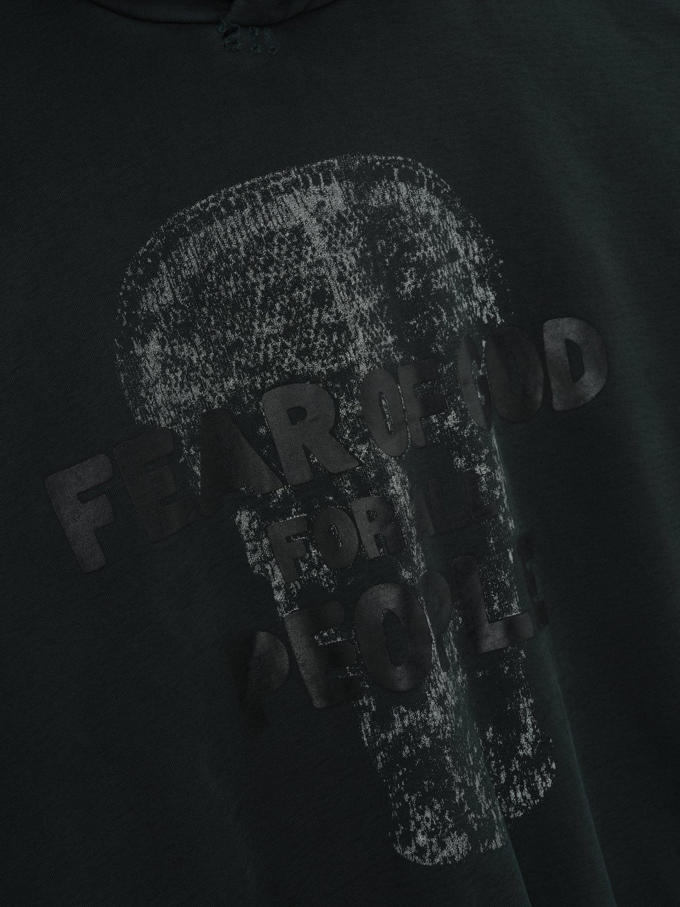 Fear of God Le Panteres Skull Graphic Hoodie — detail