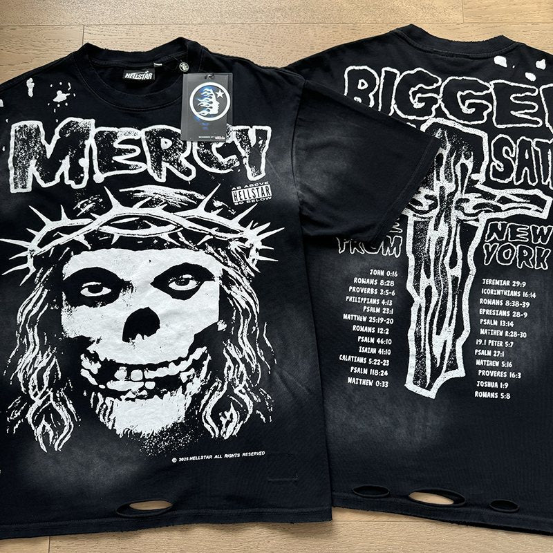 Hellstar Mercy Skull Graphic T-Shirt — context