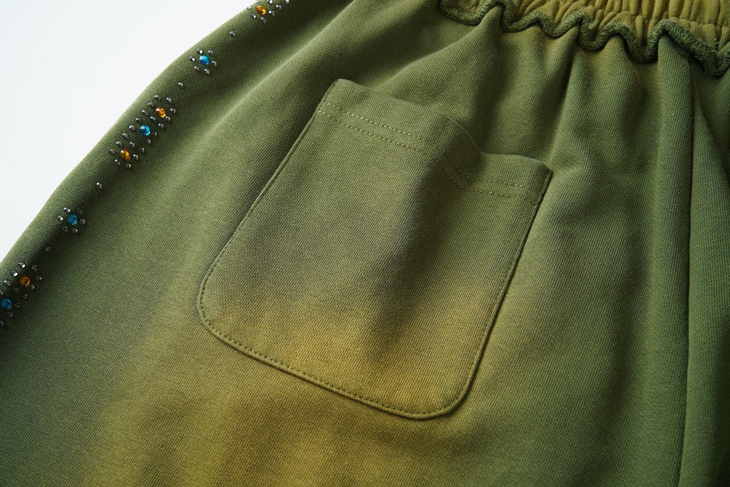 Valley Rhinestone Graphic Sweatpants — detail