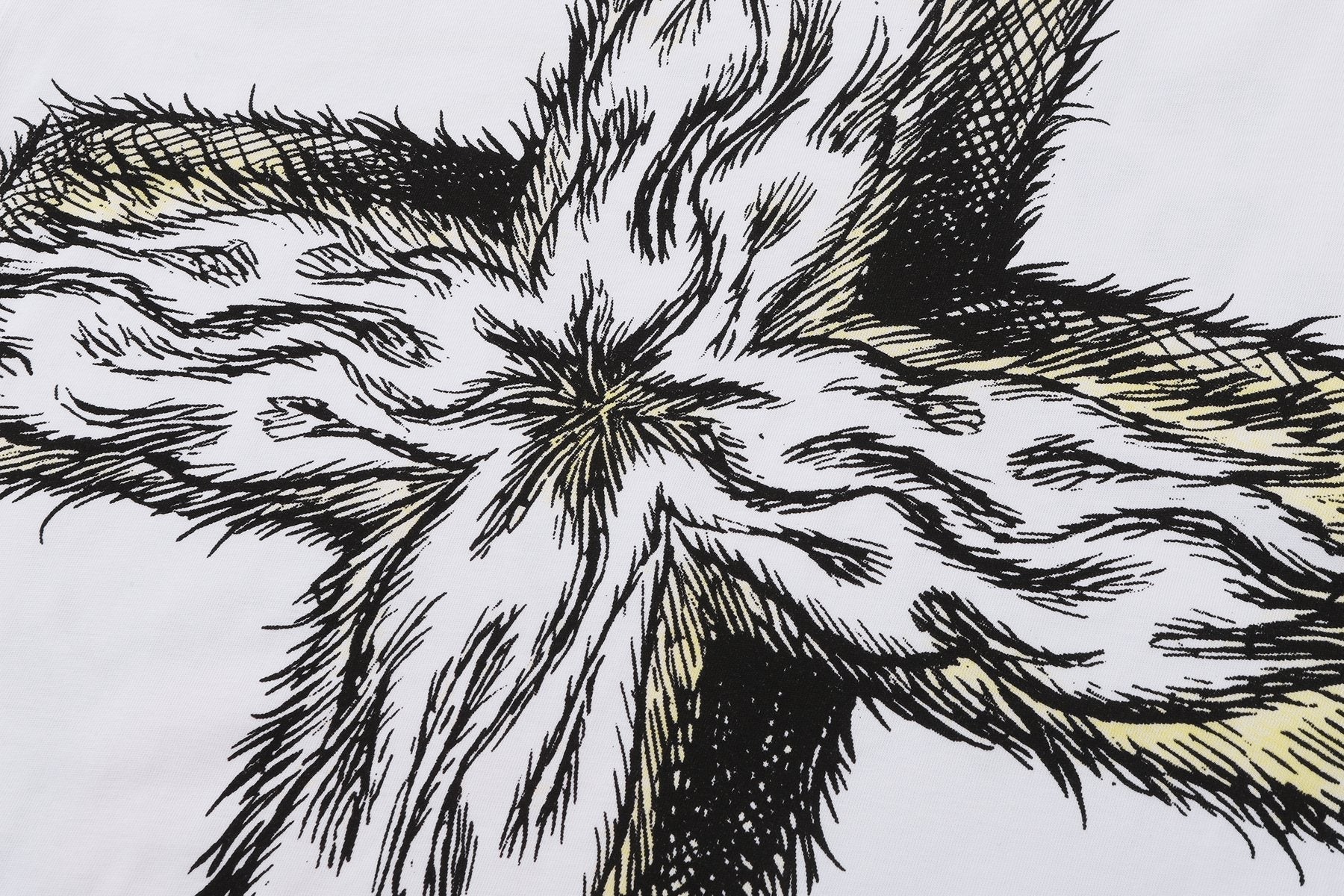 Hellstar Path The To Paradise Goat Graphic T-Shirt — detail