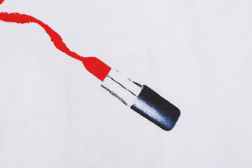 Hellstar Face & Lipstick Graphic Short-Sleeve T-Shirt — detail