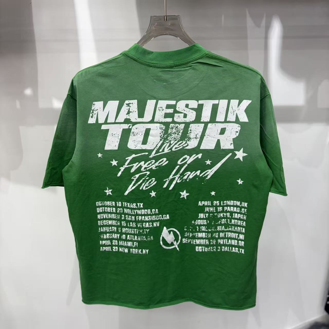 MAJESTIK Tour Graphic Short-Sleeve T-Shirt — front
