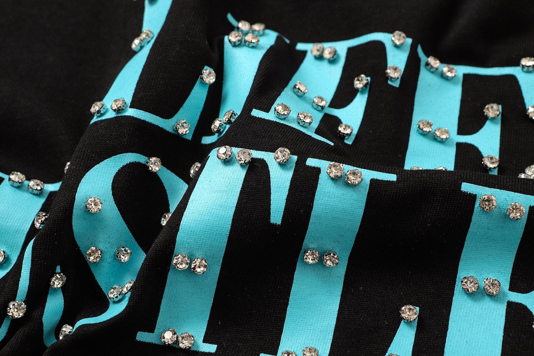 Life Hustlere Blue HH Graphic T-Shirt — detail
