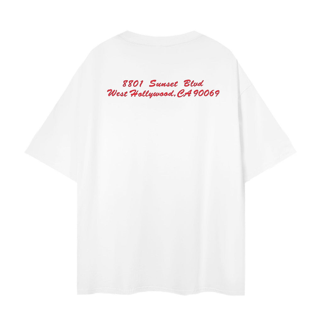 Supreme Address Back Graphic T-Shirt — back