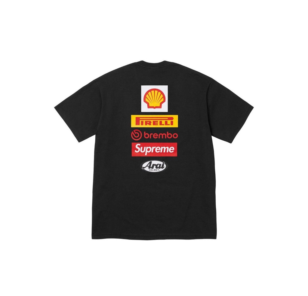 Supreme Ducati Sponsor Graphic Short-Sleeve T-Shirt — back