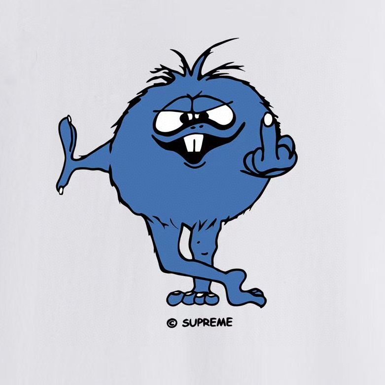 Supreme Monster Graphic Short-Sleeve T-Shirt — detail