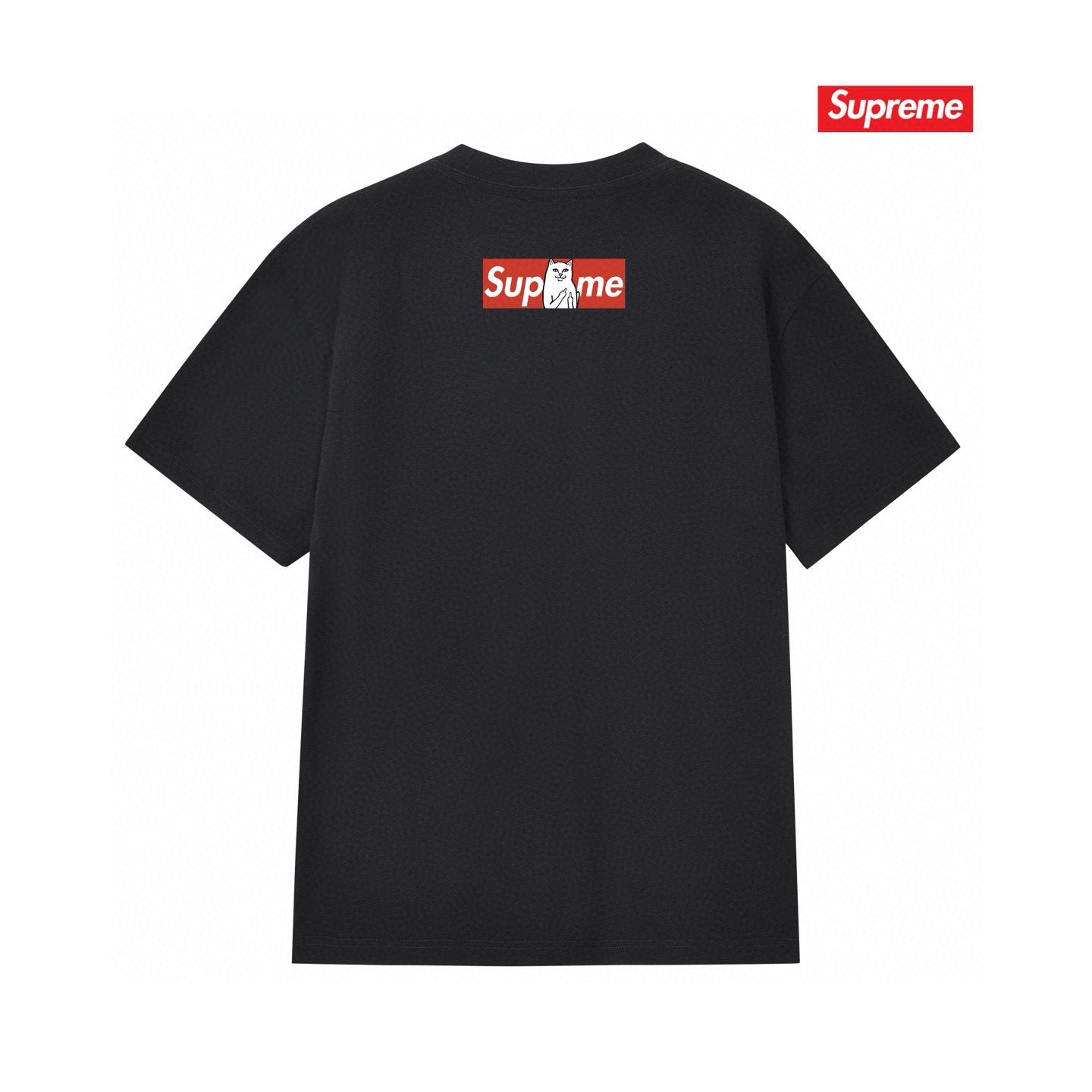 Supreme Cat Graphic Short-Sleeve T-Shirt — back