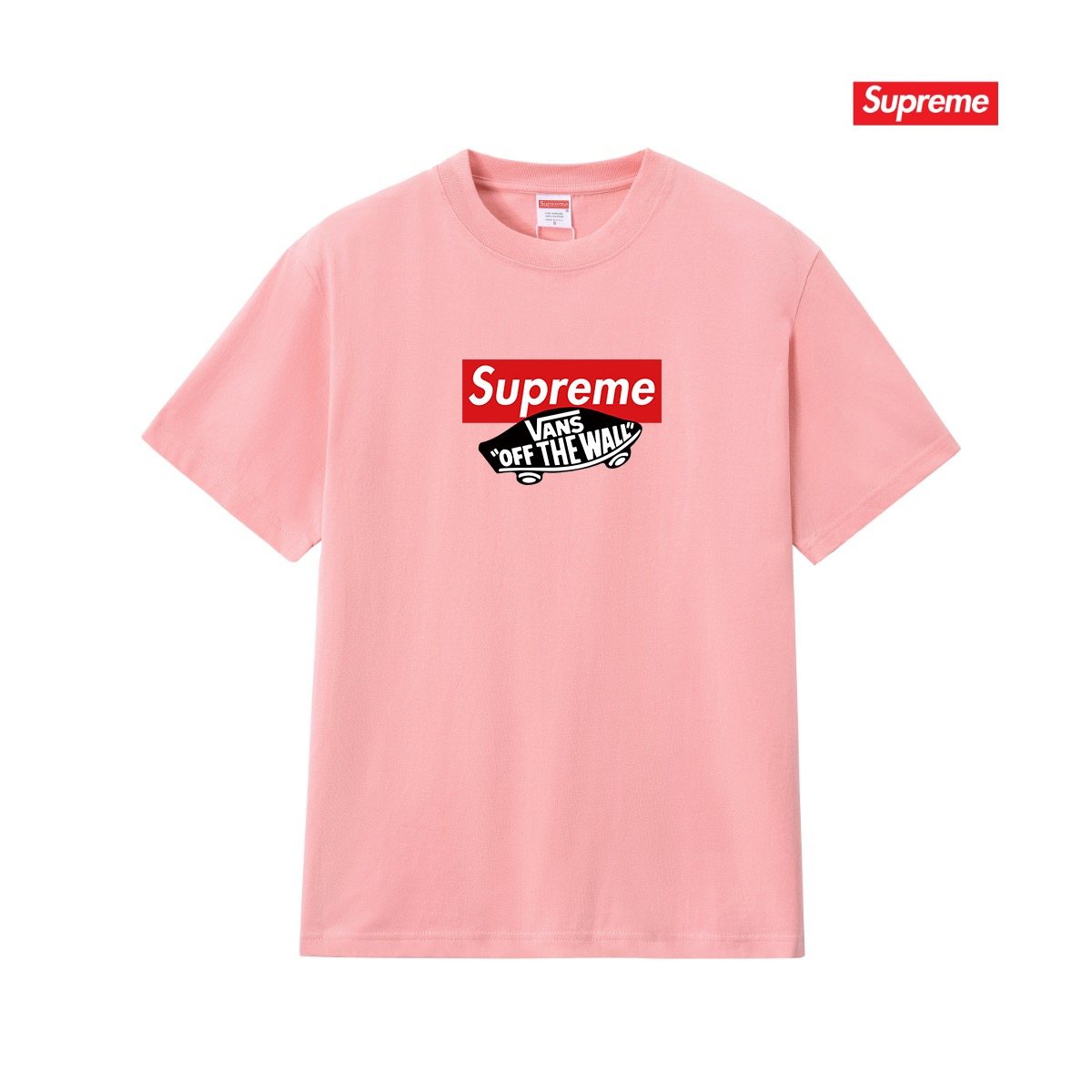 Supreme Vans Off The Wall Graphic T-Shirt — front