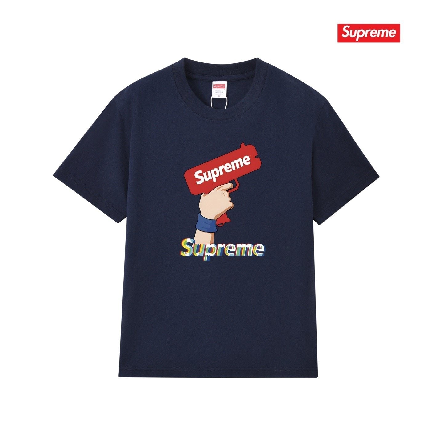 Supreme Front Graphic Short-Sleeve T-Shirt — front