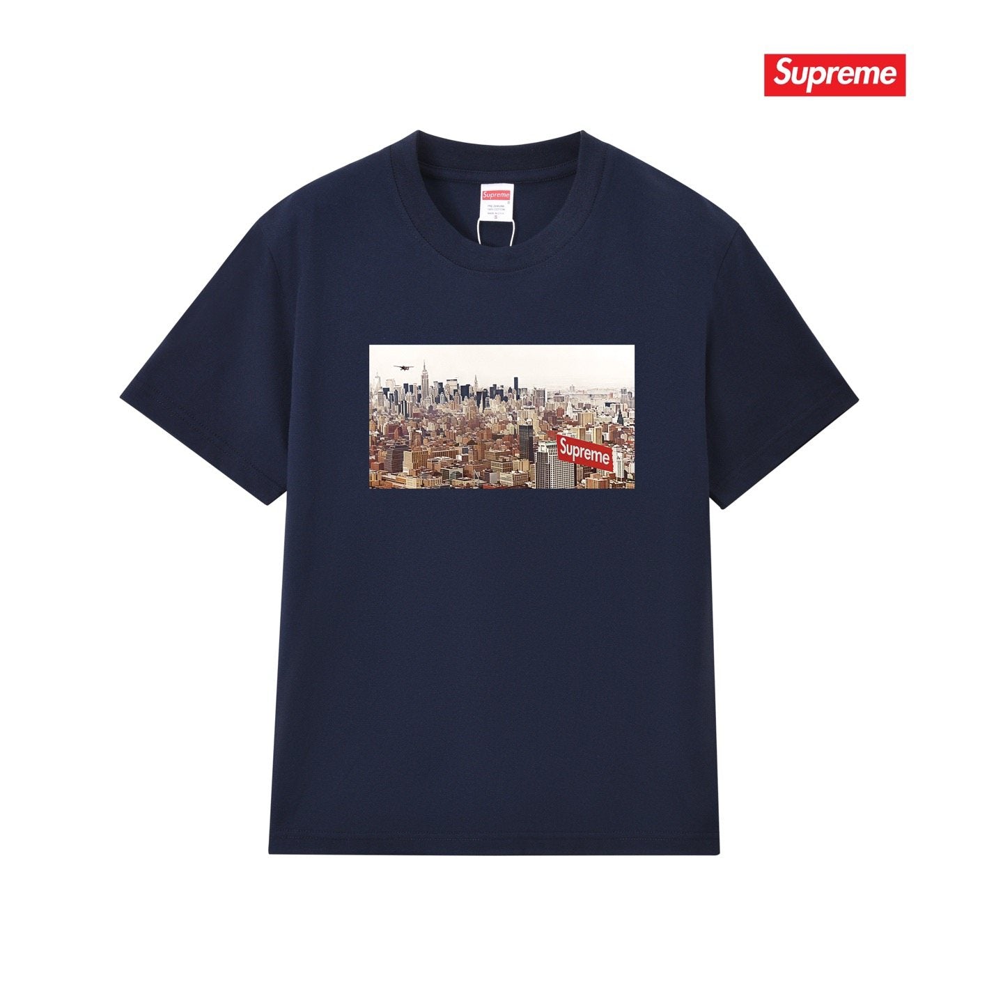 Supreme City Photo Graphic T-Shirt — front