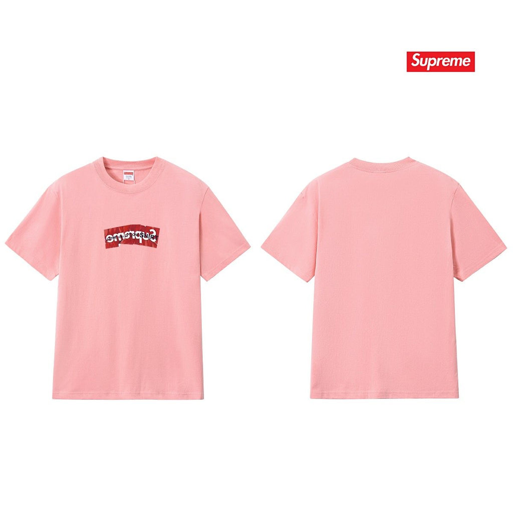 Supreme Distressed Graphic T-Shirt — back