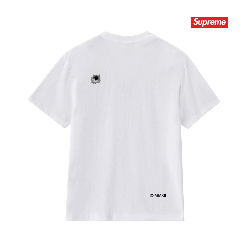 Supreme Bullet Hole Graphic T-Shirt — back