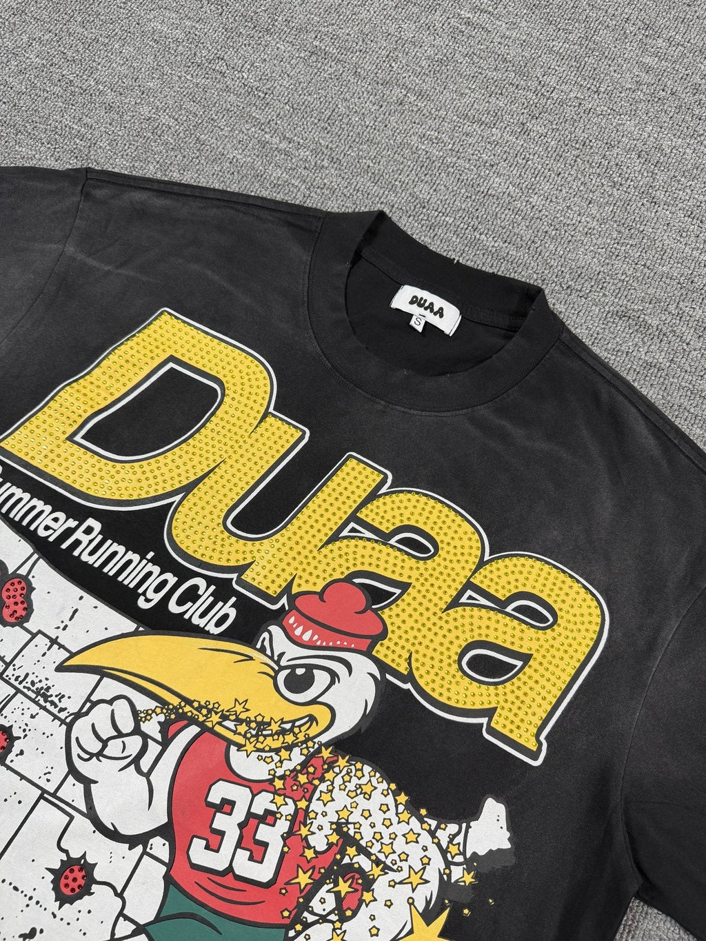 DUAA Global Run Club Graphic T-Shirt — detail
