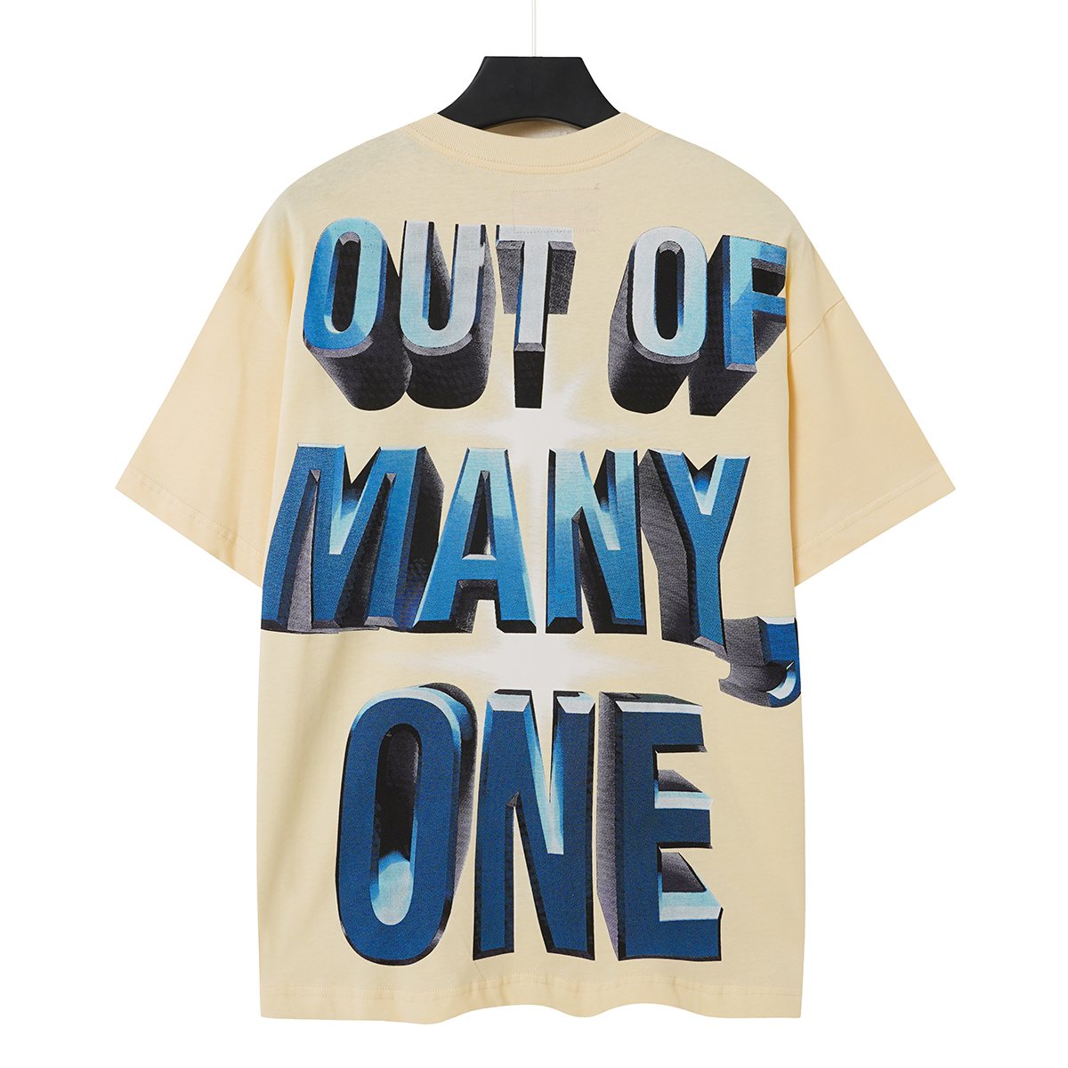 Godspeed Cream Rock Graphic T-Shirt — back
