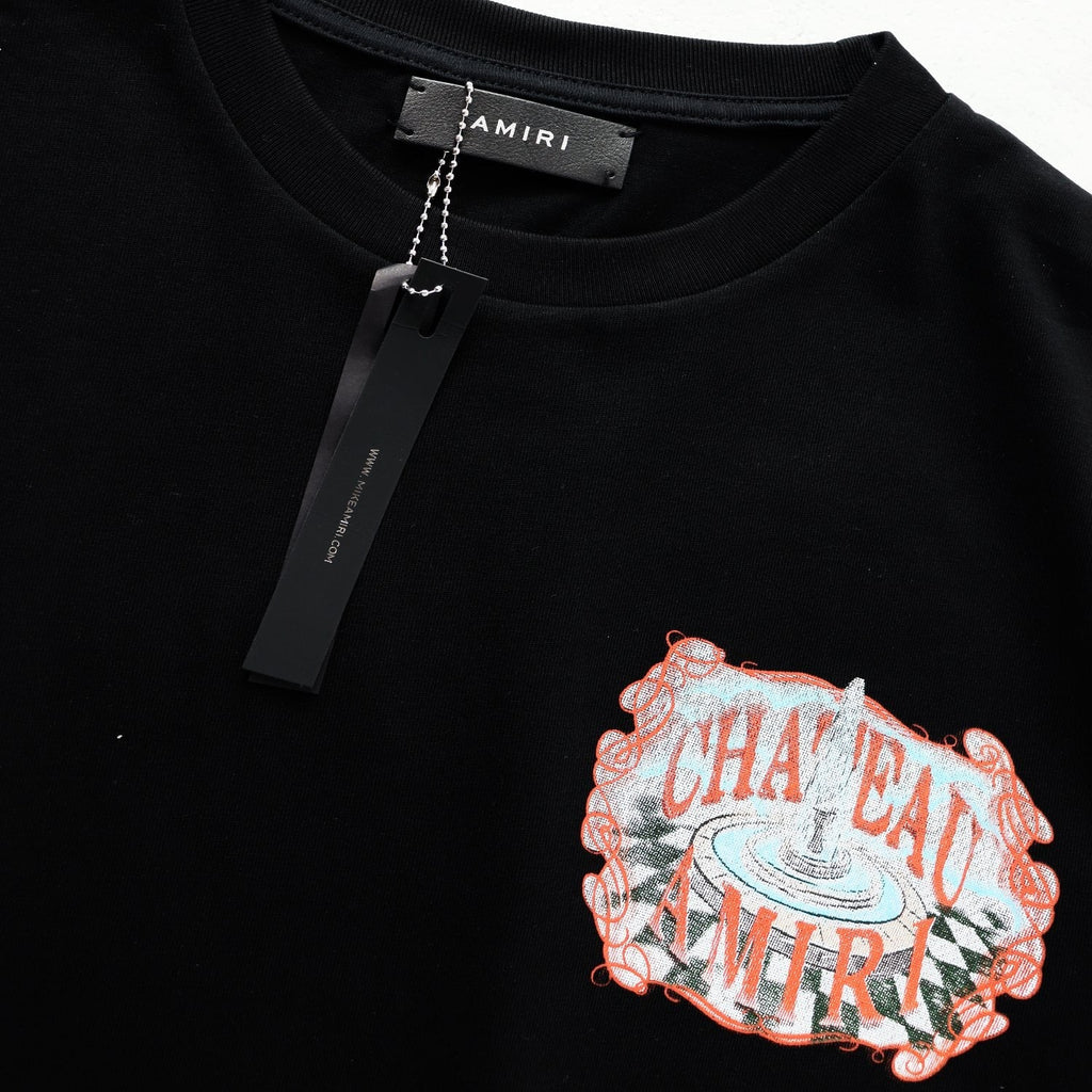 AMIRI Chateau Castle Graphic T-Shirt — hang_tag