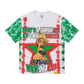 THAT'S A AWFUL LOT OF COUGH SYRUP White/Green Tie-Dye Graphic T-Shirt — hero