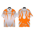 Hellstar Allover Flame Mesh Graphic T-Shirt — front