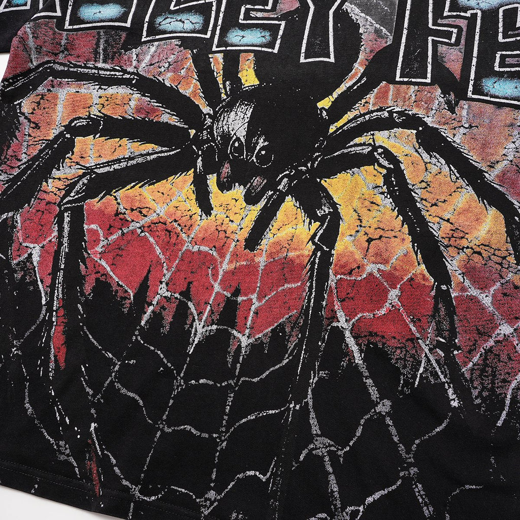 VALLEY Fest Spider Web Graphic T-Shirt — detail