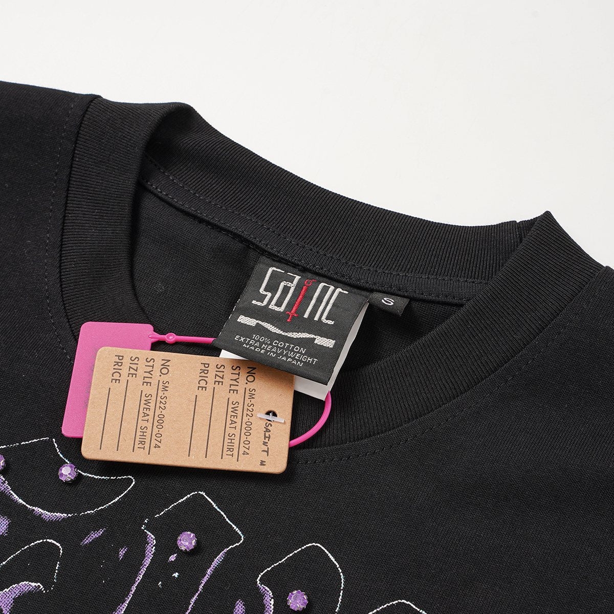 SAINT Desires Graphic Short-Sleeve T-Shirt — hang_tag