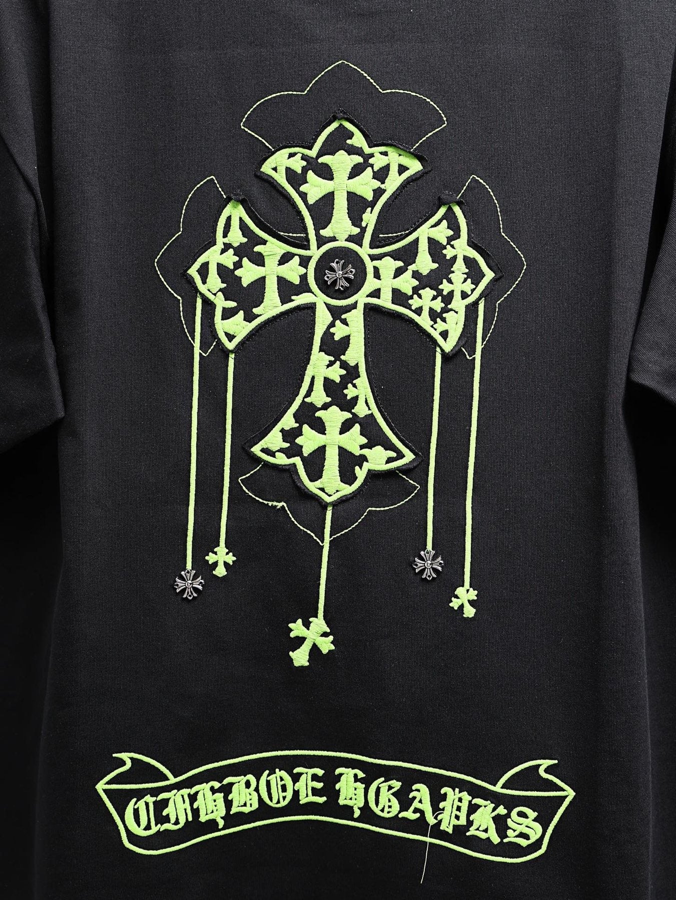 Chrome Hearts Cross Graphic Short-Sleeve T-Shirt — detail