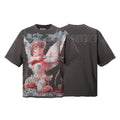 KLEEP Cherub Studded Trim Graphic T-Shirt — hero